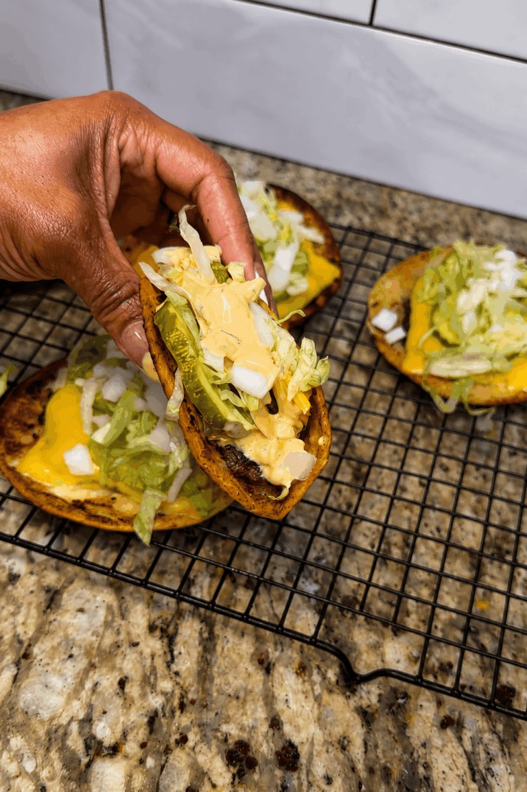 Big Mac Smash Tacos