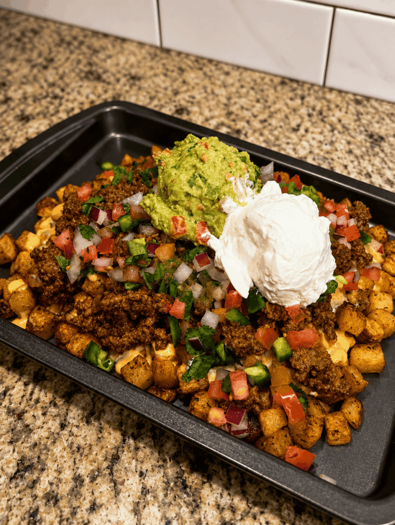 Loaded Taco Potato Bowl