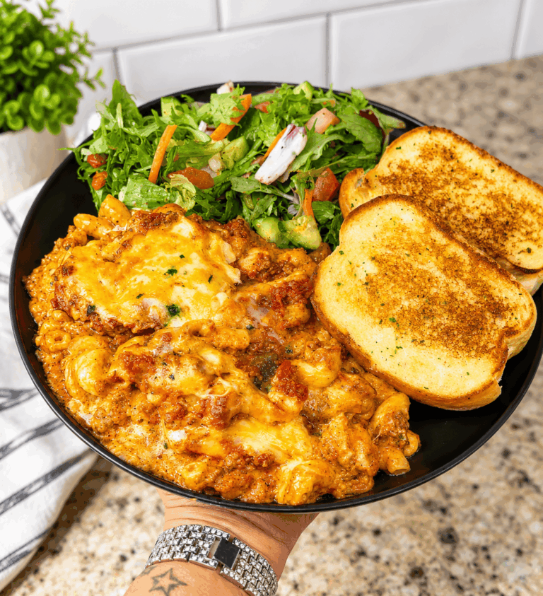 Viral Mac and Cheese Lasagna
